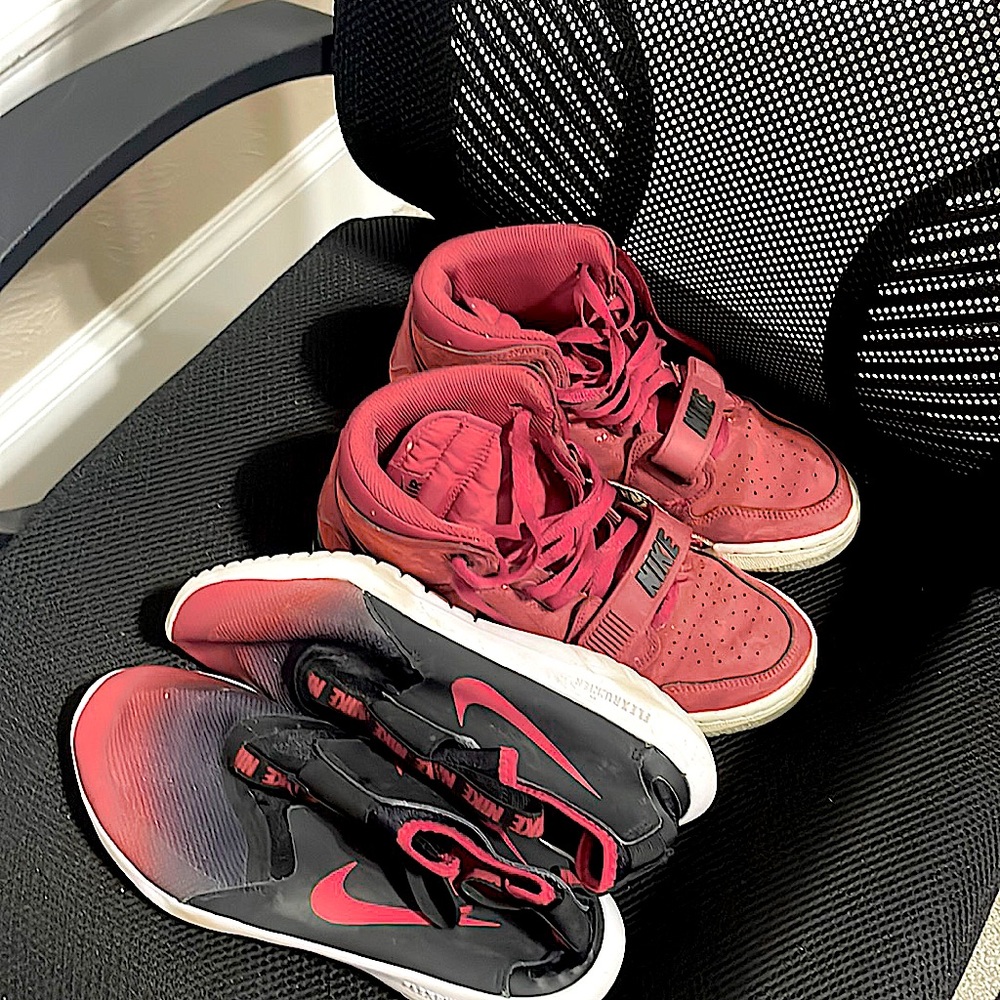 Jordan's, and nike running shoes 40$ for both